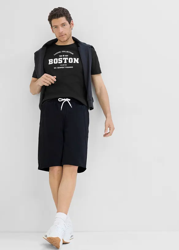 Sweatshirtshorts i Loose Fit (2-pack), bonprix
