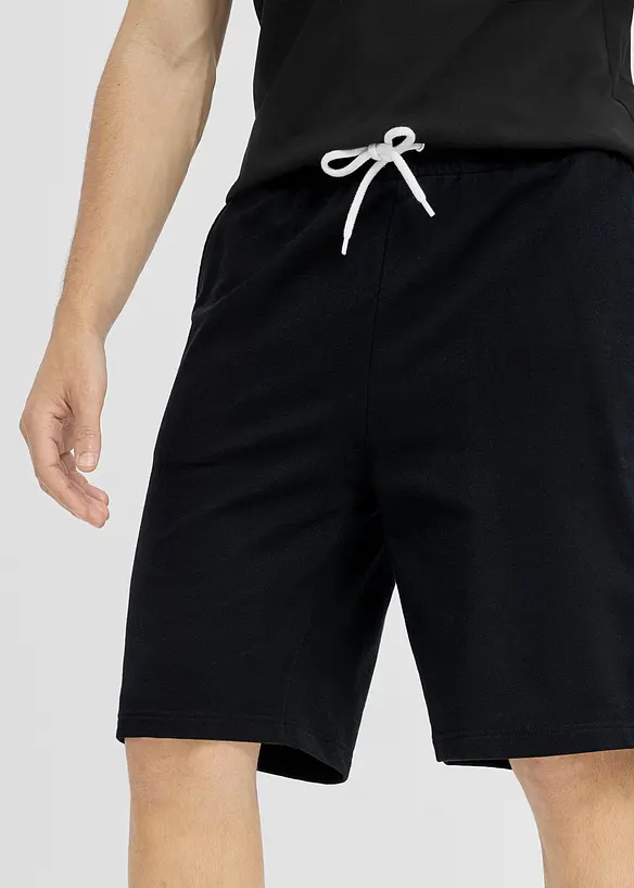 Sweatshirtshorts i Loose Fit (2-pack), bonprix