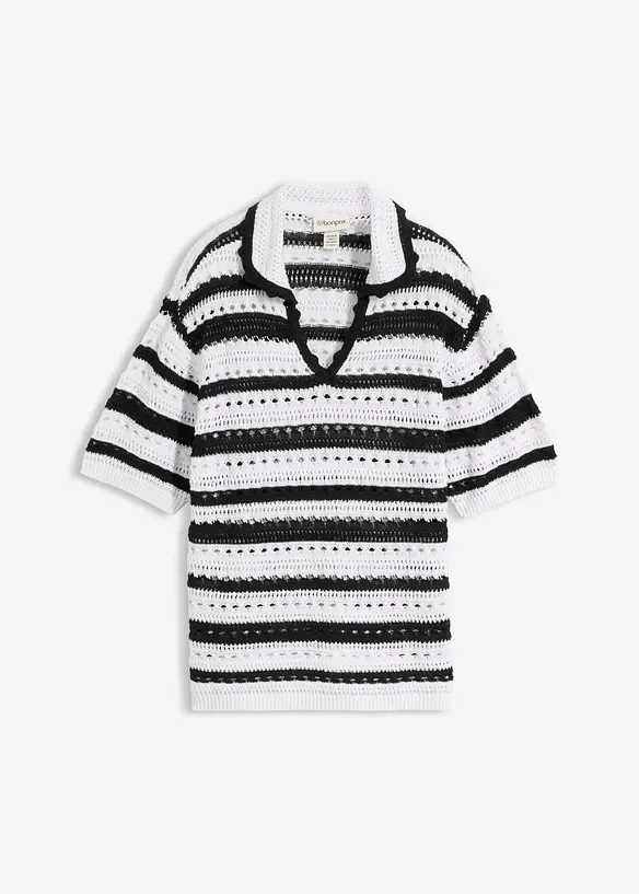 Stickad jumper, bonprix