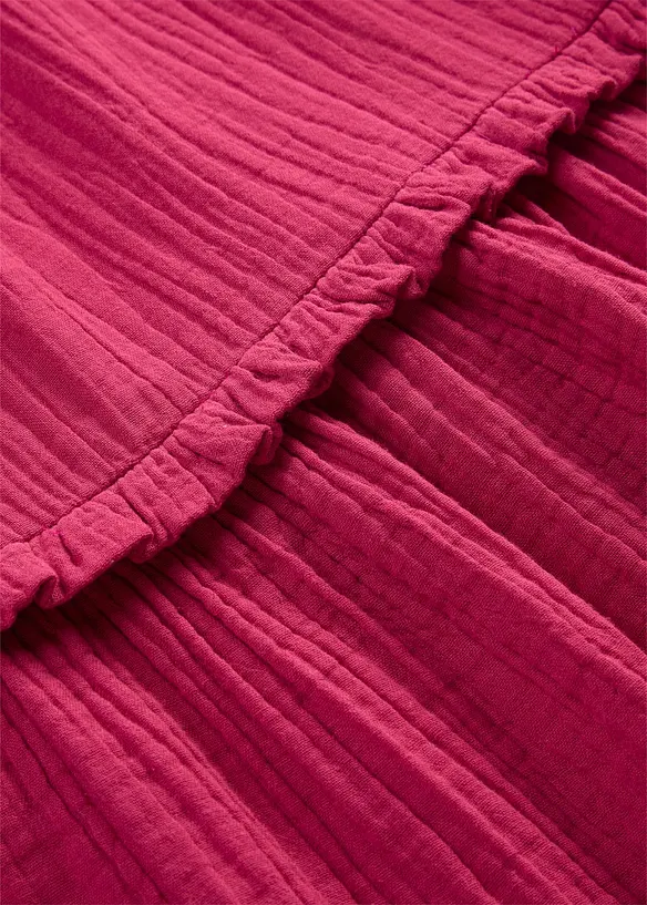 Blustopp av luftig muslin, bonprix