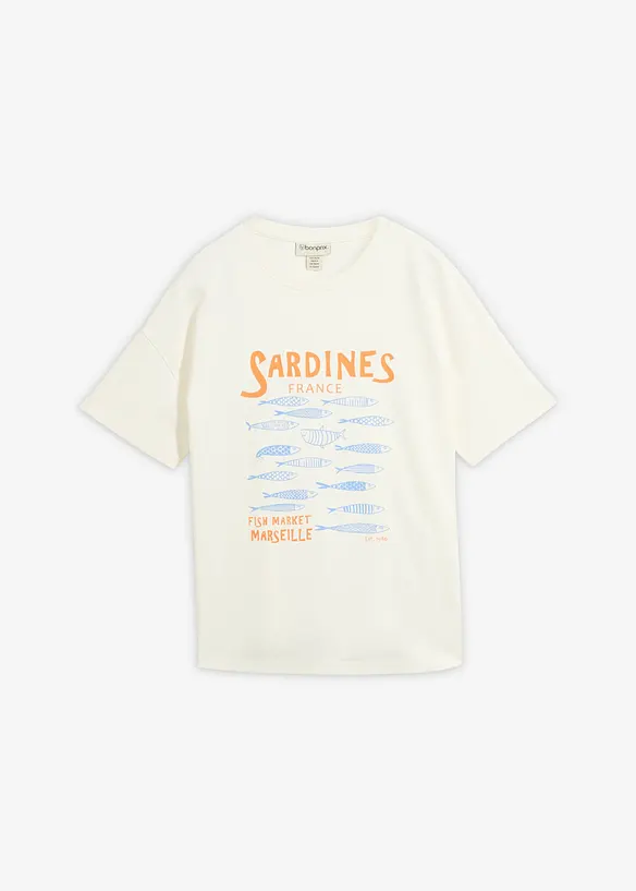 T-shirt av stabil, ekologisk bomull, bonprix