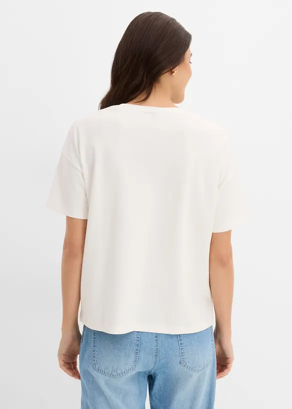 T-shirt av stabil, ekologisk bomull, bonprix