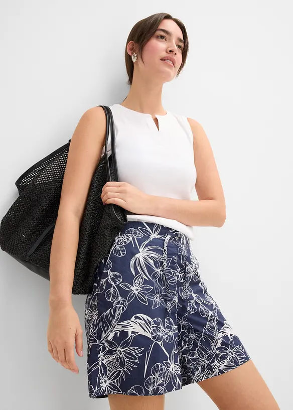 Shorts i bomull, bonprix