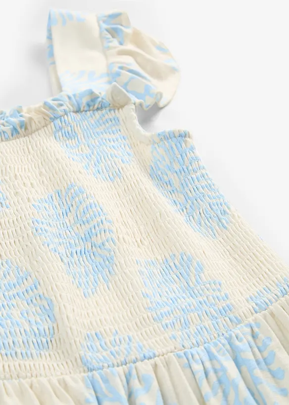 Jerseykl&auml;nning i mjuk viskosmix, bonprix