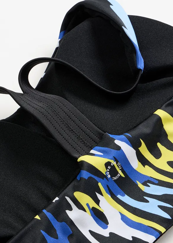 Sportig BH-bikinitopp i snabbtorkande material, bonprix