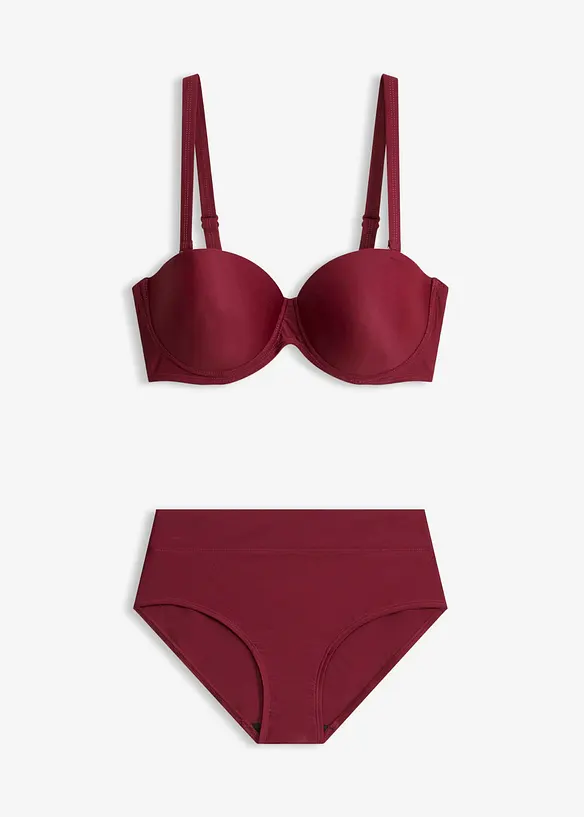 Balconettebikini i snabbtorkande material (2 delar), bonprix