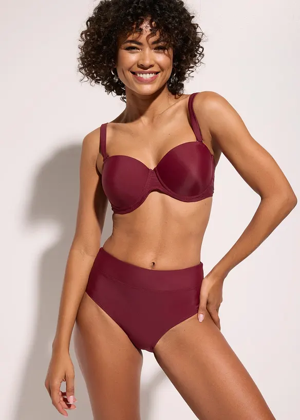 Balconettebikini i snabbtorkande material (2 delar), bonprix
