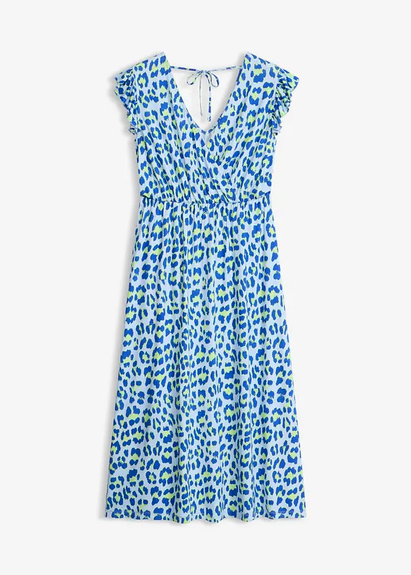 Jerseykl&auml;nning i mjuk viskosmix, bonprix