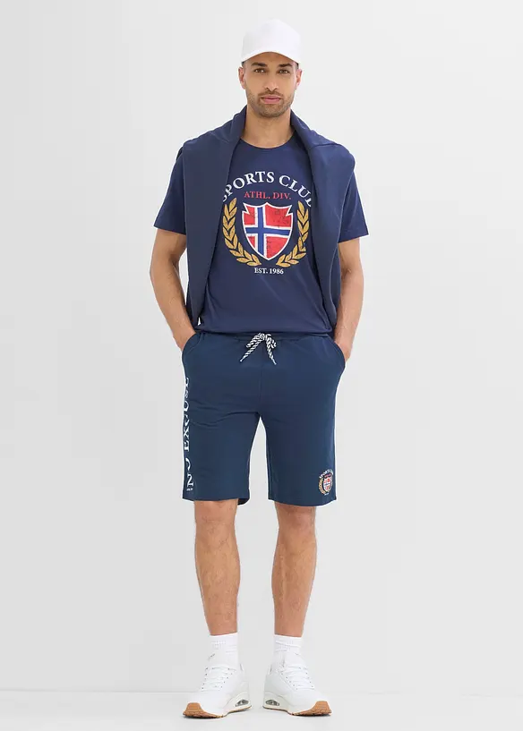 Trik&aring;shorts i ekologisk bomull, bonprix