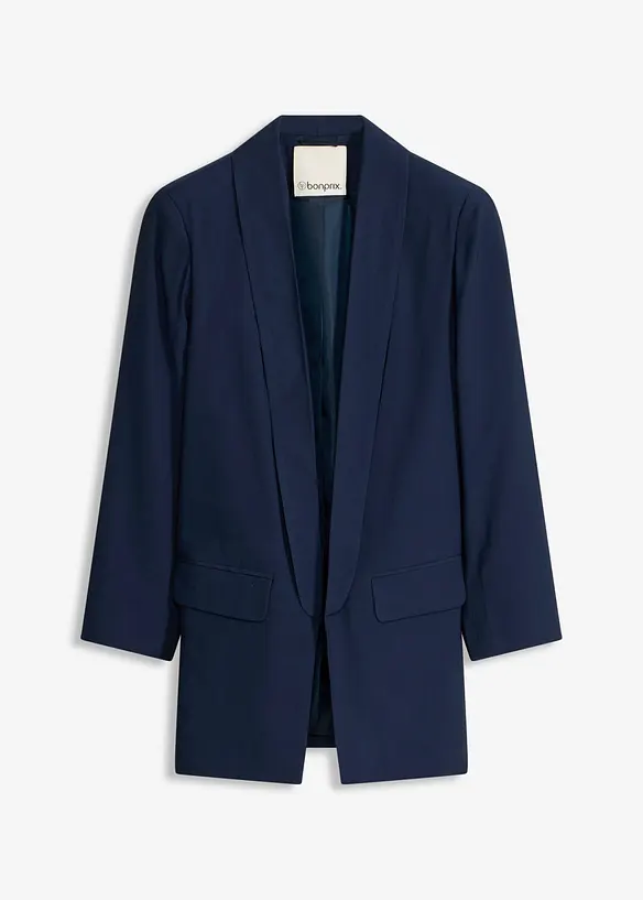 L&aring;ng kavaj av viskosmix, bonprix