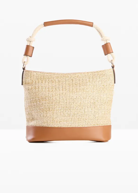 Handv&auml;ska med halmlook, bonprix
