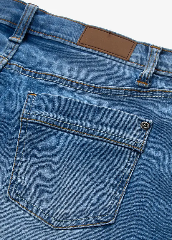 Straight jeans Mid Waist, Stretch, bonprix
