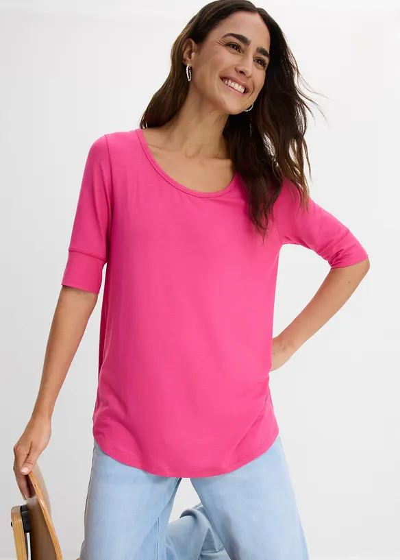 Topp i mjuk viskosmix, bonprix