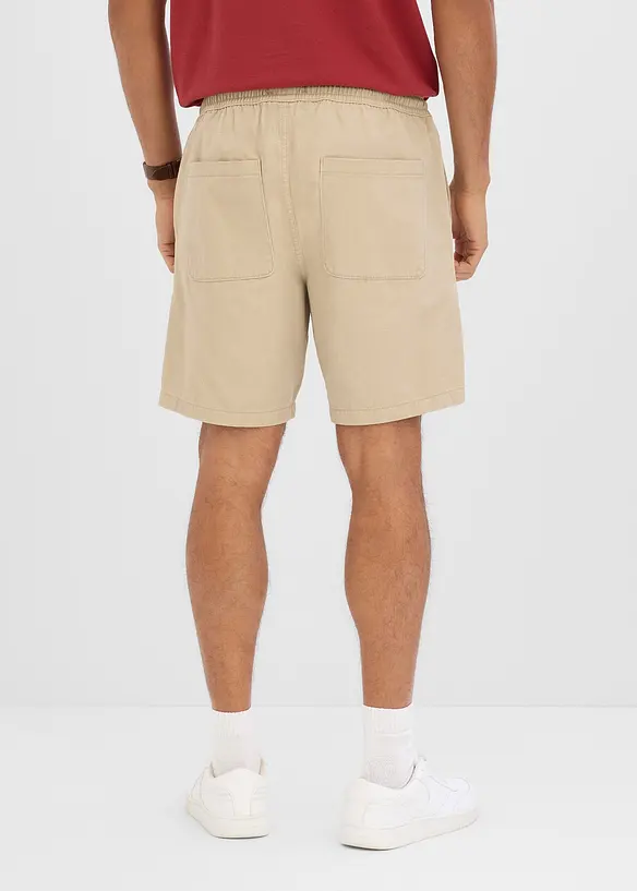 Shorts med res&aring;rmidja, avslappnad passform, bonprix