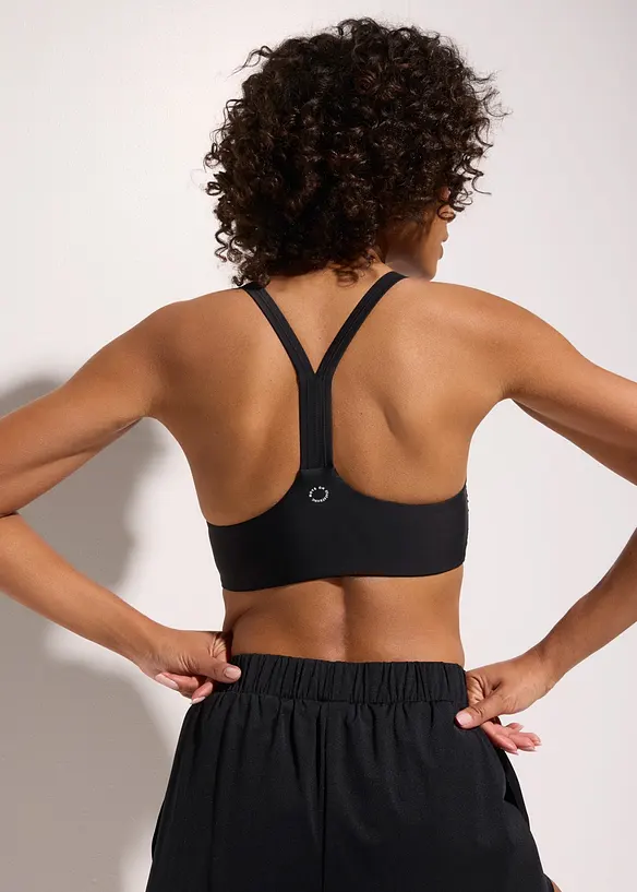 Sportig BH-bikinitopp i snabbtorkande material, bonprix