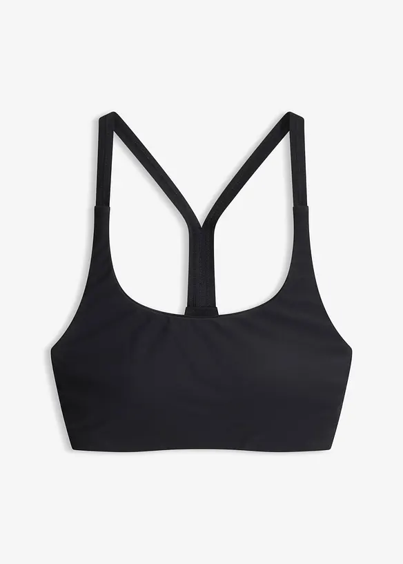 Sportig BH-bikinitopp i snabbtorkande material, bonprix