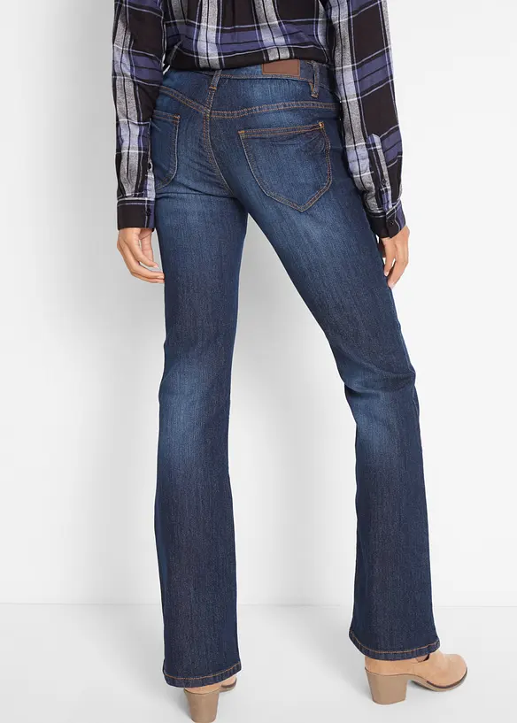 Bootcutjeans Mid Waist, stretch, bonprix
