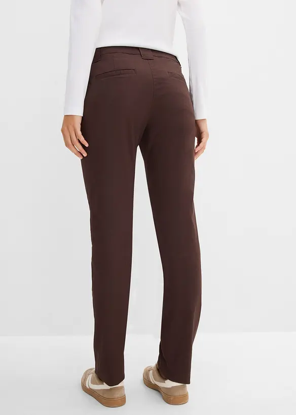Stretchchinos av bomullsblandning, bonprix