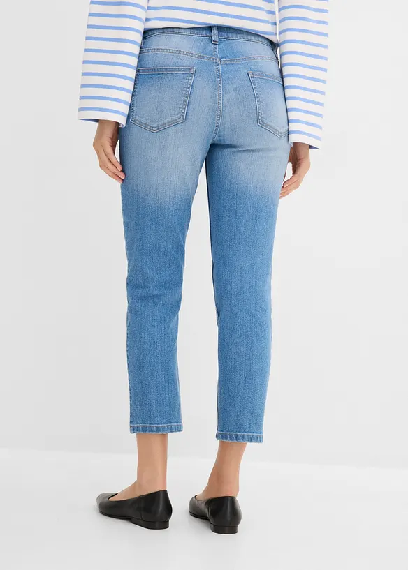Slim Fit Jeans, High Waist, cropped, bonprix