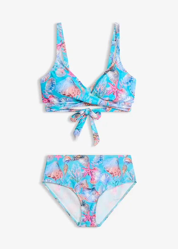 Bikinitopp med omlotteffekt (2 delar), bonprix