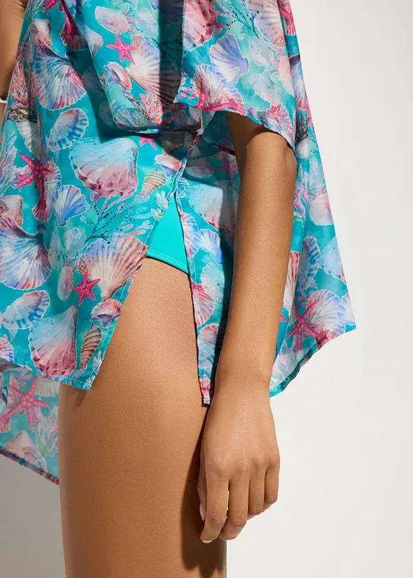 Transparent strandkimono, bonprix