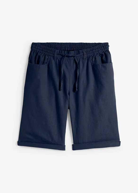 Shorts med linne, bonprix