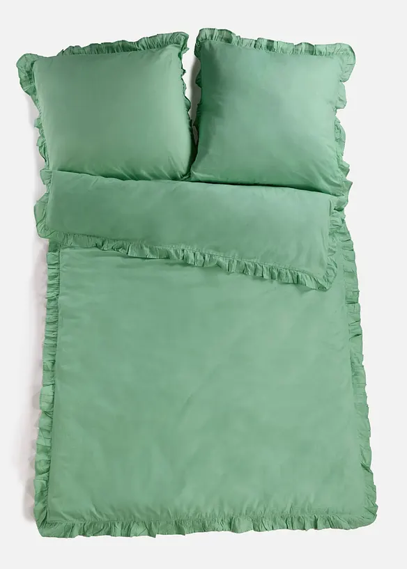 P&aring;slakanset med rysch, bonprix