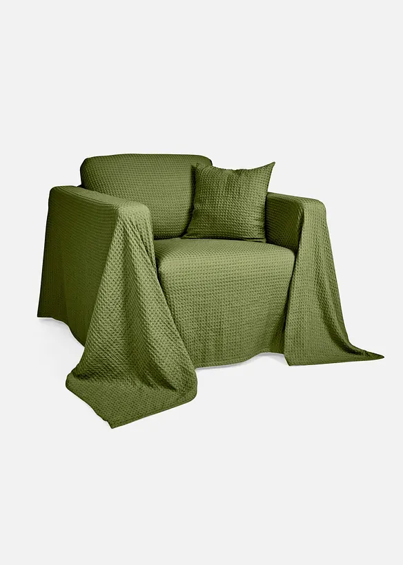 V&aring;ffelm&ouml;nstrade kuddfodral (2-pack), bonprix