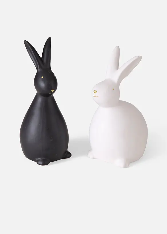 Prydnadsharar (set med 2 delar), bonprix