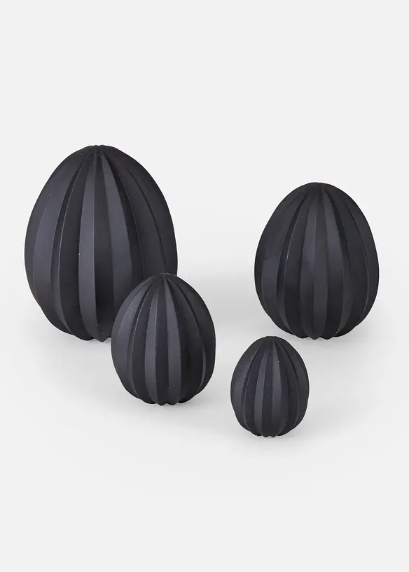Prydnads&auml;gg (set med 4 delar), bonprix