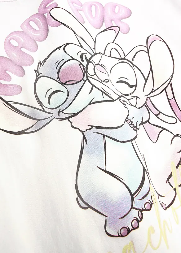 Topp med motiv av Disneys Stitch, av ren bomull, Lilo & Stitch