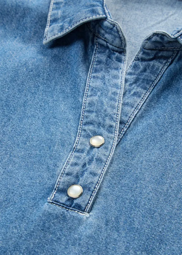 Jeanskl&auml;nning av ekologisk bomull, bonprix