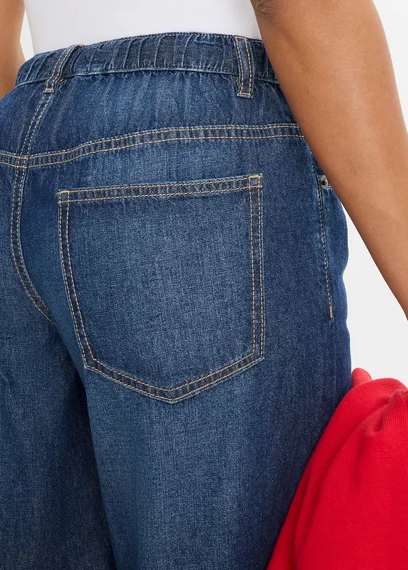 Wide Leg Jeans, Cropped, bonprix