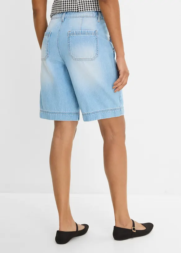 Jeansshorts Mid Waist, bonprix