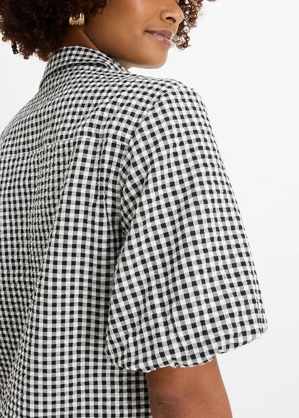 Blus i bomull, bonprix