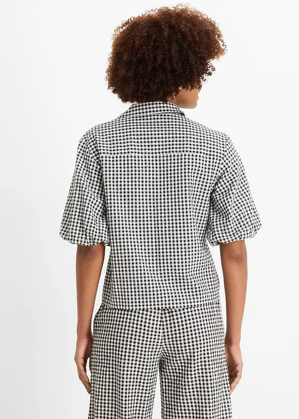 Blus i bomull, bonprix