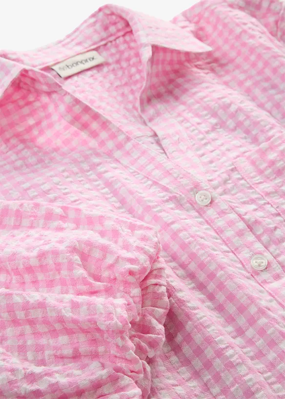 Blus i bomull, bonprix