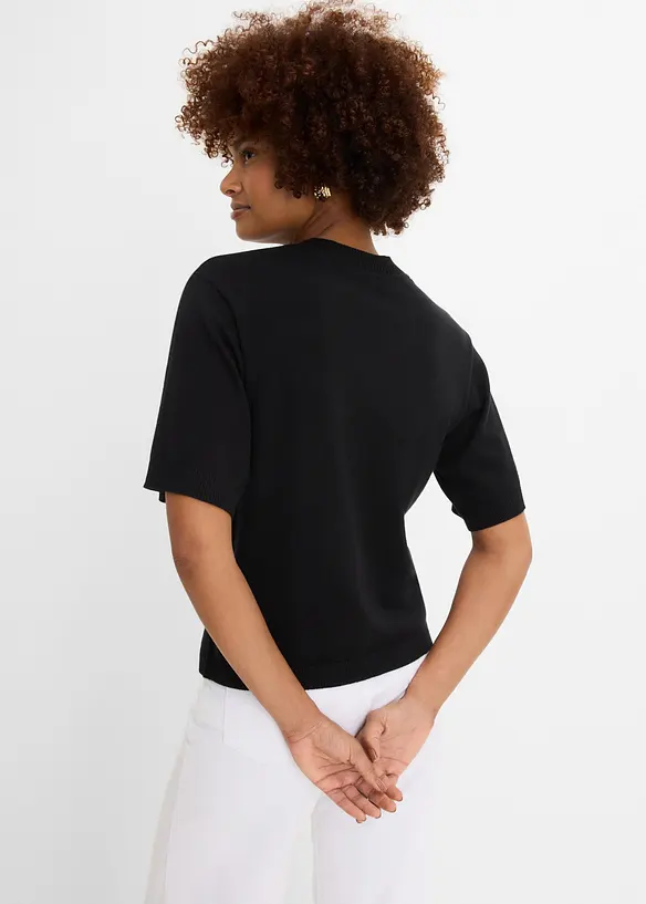 Finstickad cardigan, bonprix