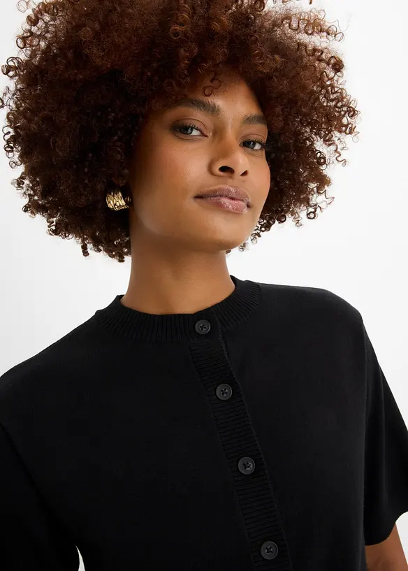 Finstickad cardigan, bonprix