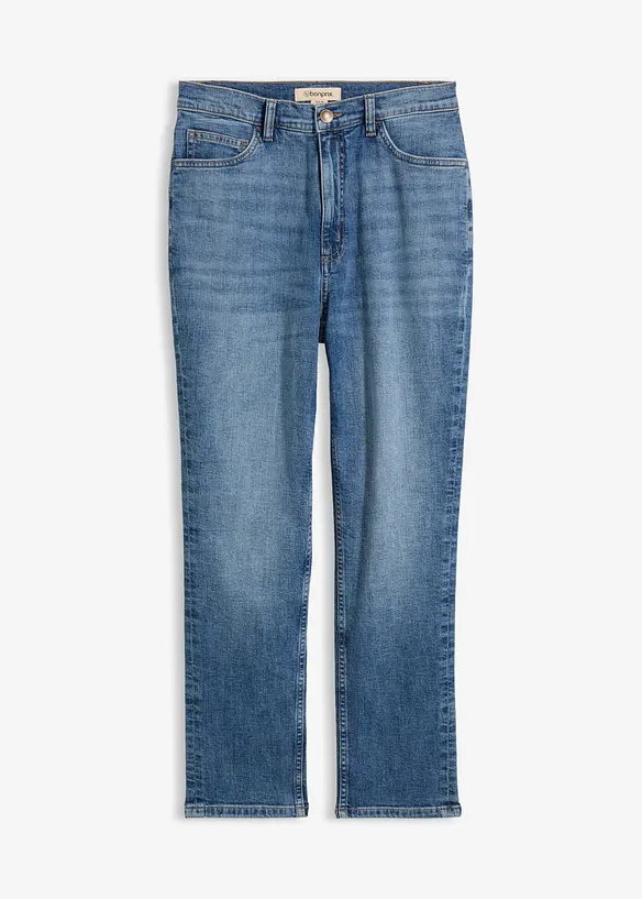 Slim Fit Jeans, High Waist, cropped, bonprix