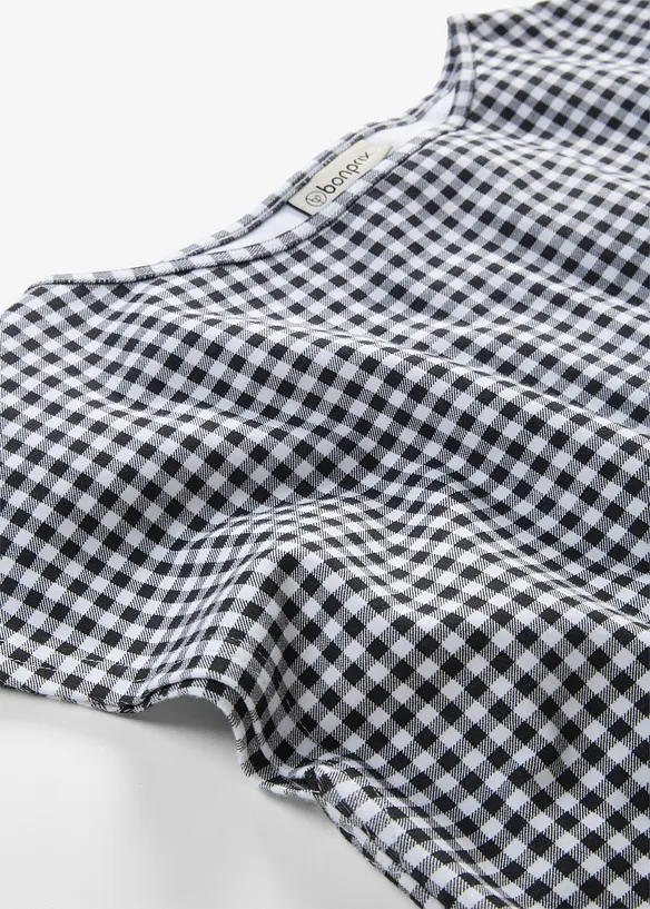 Oversizetopp i tungt material av ekologisk bomull, bonprix