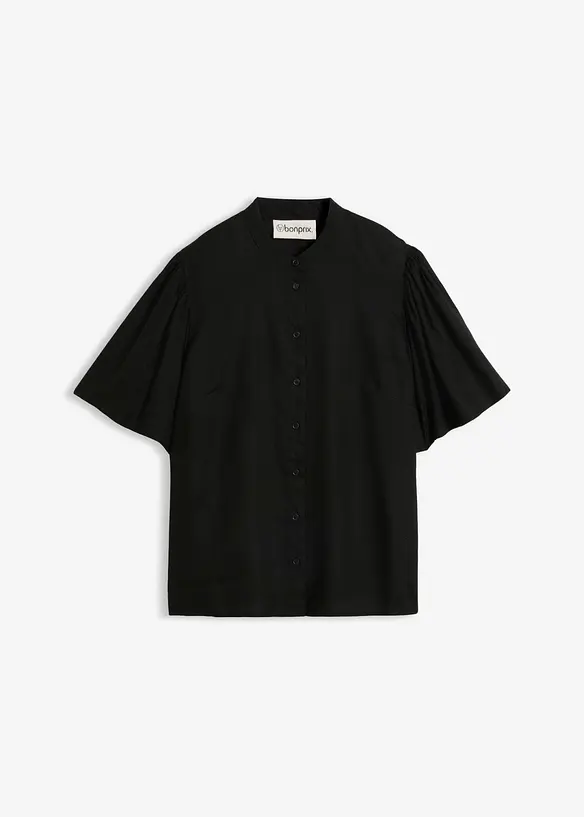 Blus av mjuk viskos, bonprix