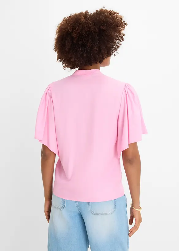 Blus av mjuk viskos, bonprix