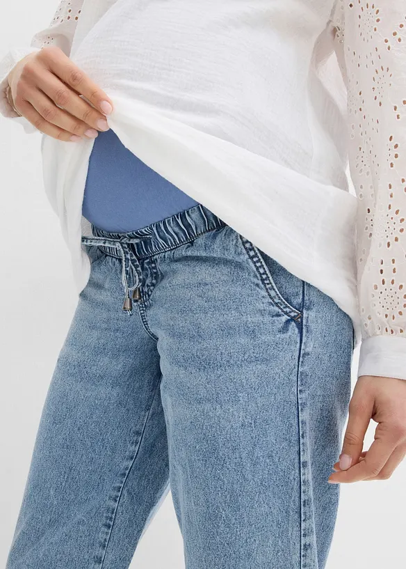 Mammajeans i boyfriend-modell med ankell&auml;ngd, bonprix
