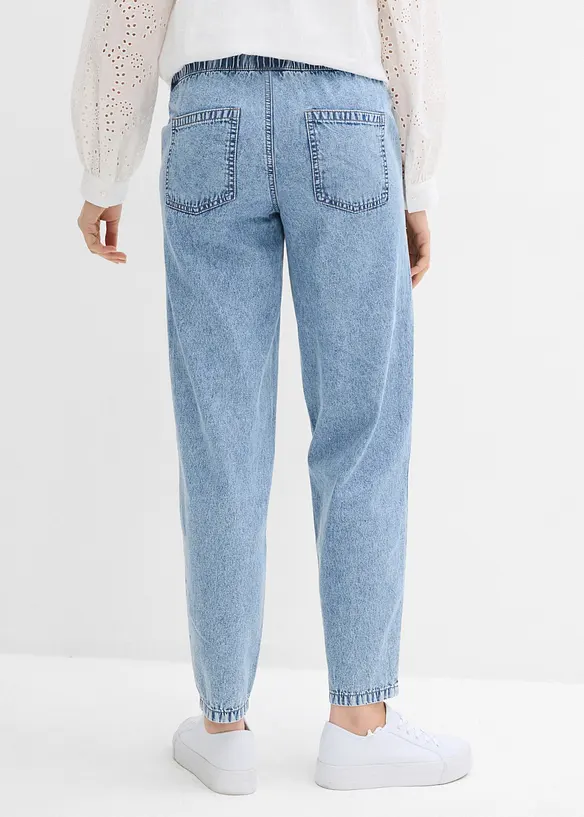 Mammajeans i boyfriend-modell med ankell&auml;ngd, bonprix