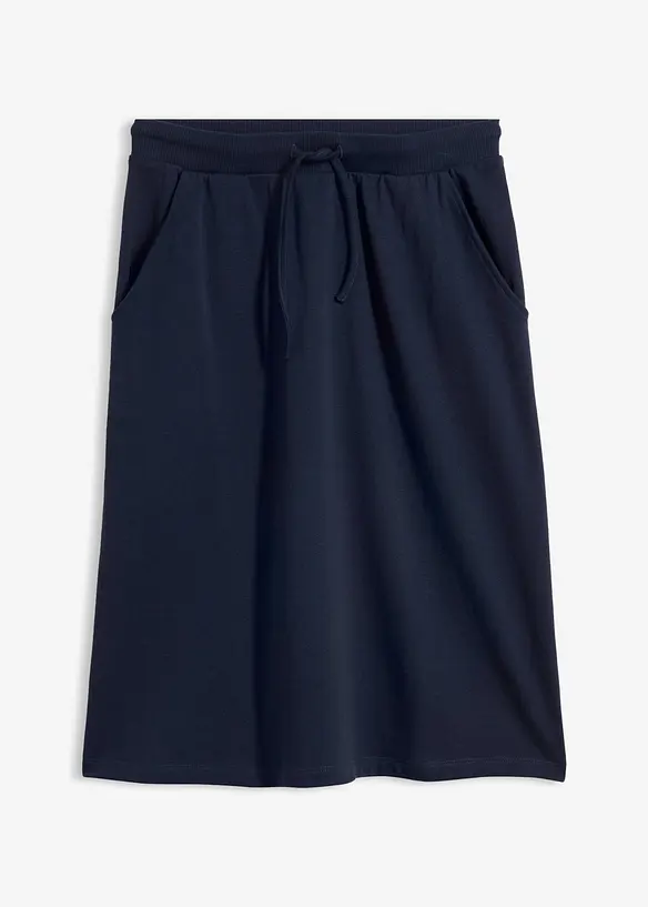 L&auml;tt utst&auml;lld sweatshirtkjol, bonprix