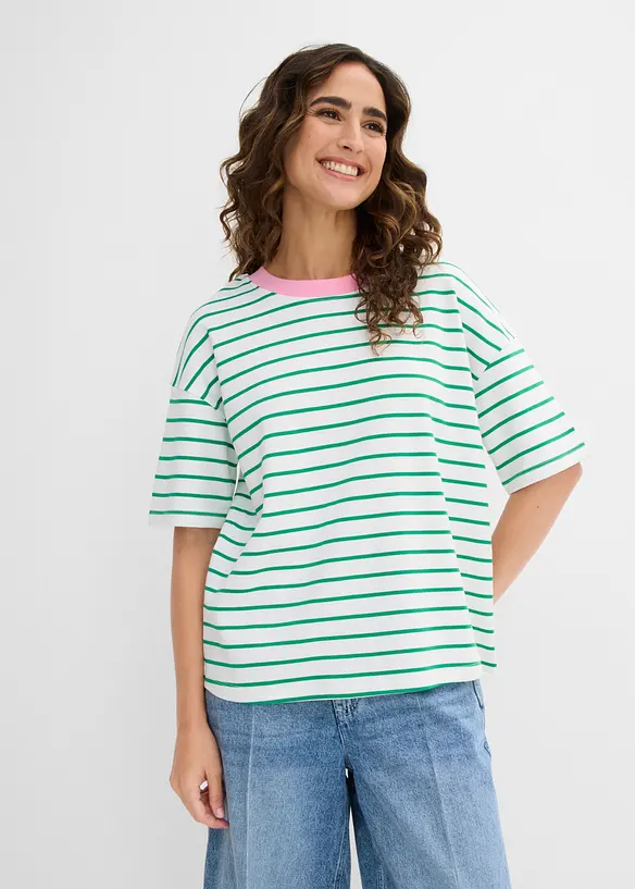 T-shirt av ekologisk bomull, bonprix