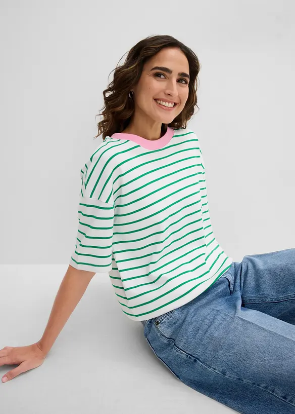 T-shirt av ekologisk bomull, bonprix