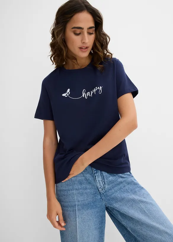 T-shirt i bomull, bonprix