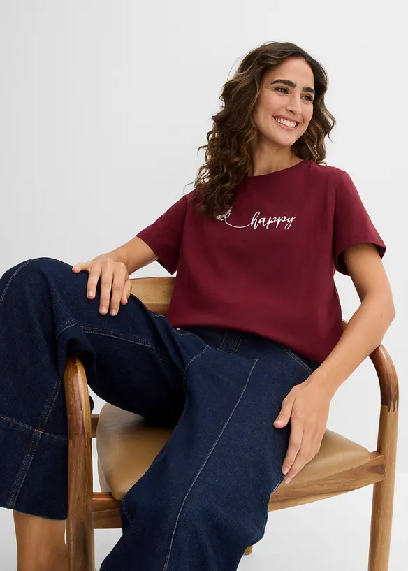 T-shirt i bomull, bonprix